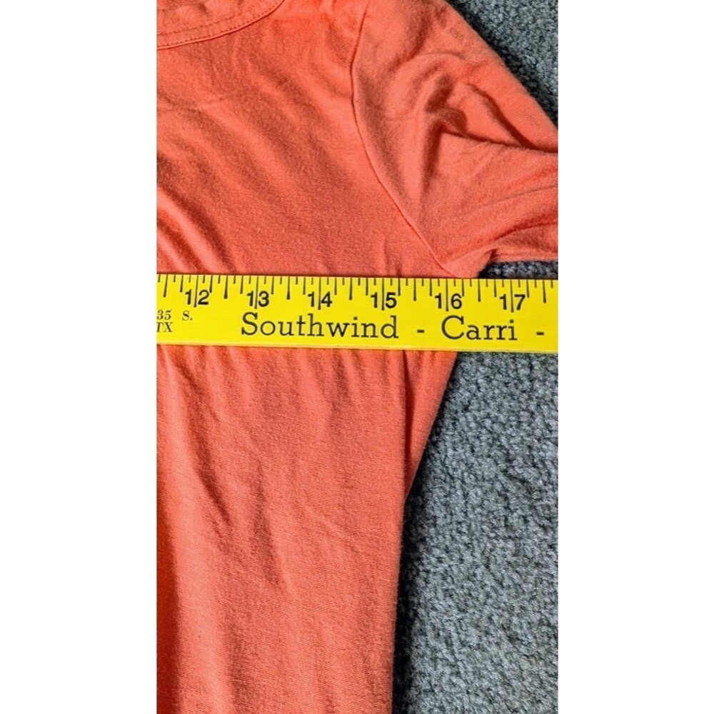 prAna Women’s Long Sleeve Top XS Orange Lightweight Casual Activewear Pullover - Picture 3 of 7
